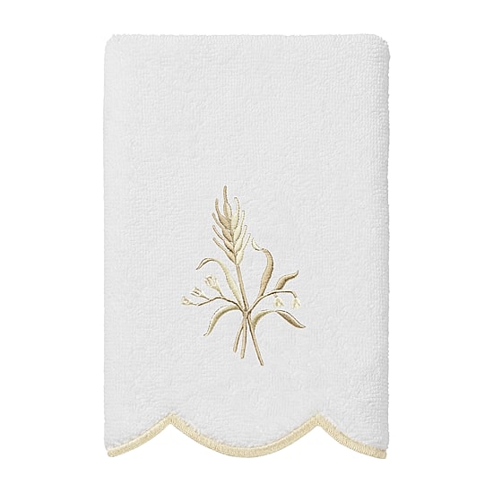 Linum Home Textiles Whitney Scallop 3-pc. Quick Dry Bath Towel Set