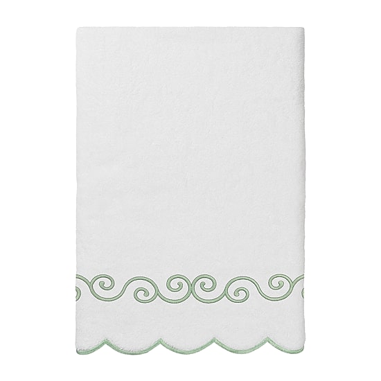 Linum Home Textiles Symmetra Scallop 3-pc. Quick Dry Bath Towel Set