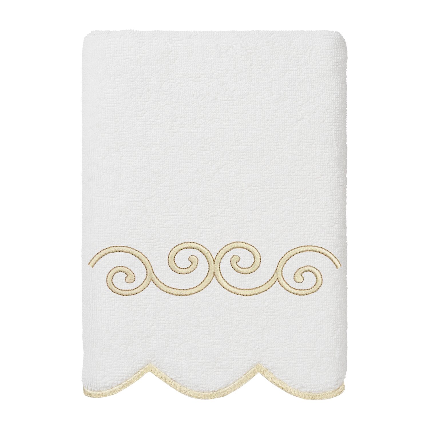 Linum Home Textiles Symmetra Scallop 3-pc. Quick Dry Bath Towel Set