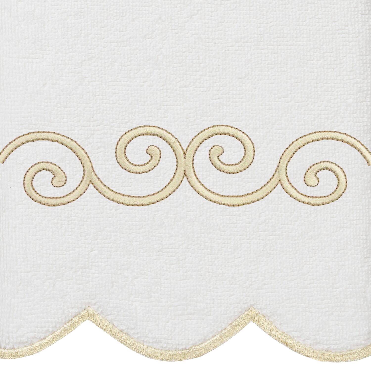 Linum Home Textiles Symmetra Scallop 3-pc. Quick Dry Bath Towel Set