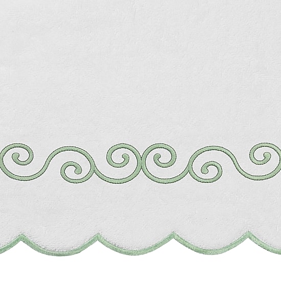 Linum Home Textiles Symmetra Scallop 3-pc. Quick Dry Bath Towel Set