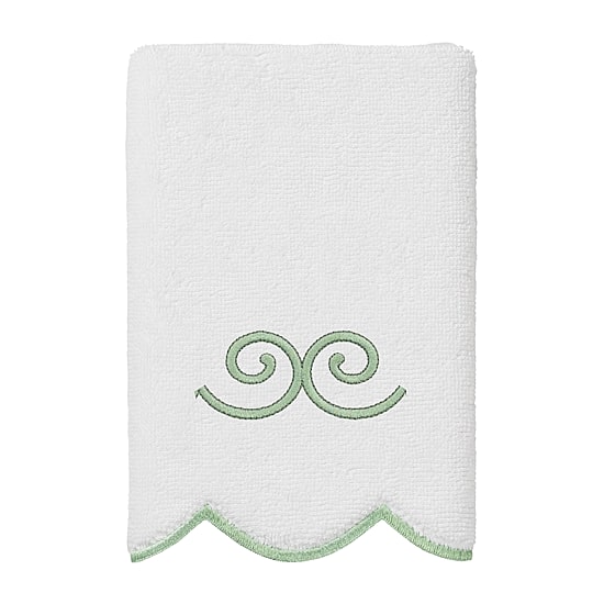 Linum Home Textiles Symmetra Scallop 3-pc. Quick Dry Bath Towel Set