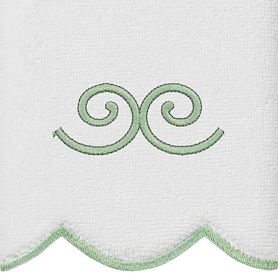 Linum Home Textiles Symmetra Scallop 3-pc. Quick Dry Bath Towel Set