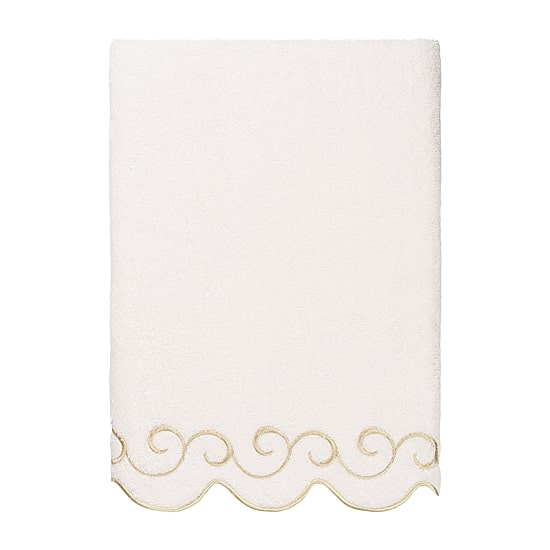 Linum Home Textiles Simplicity Scallop 3-pc. Quick Dry Bath Towel Set
