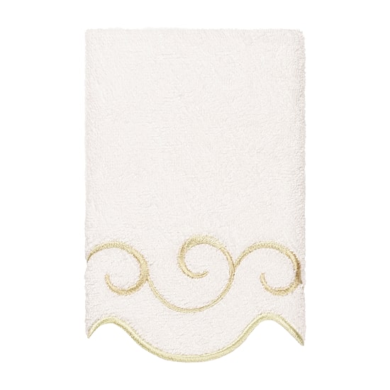 Linum Home Textiles Simplicity Scallop 3-pc. Quick Dry Bath Towel Set