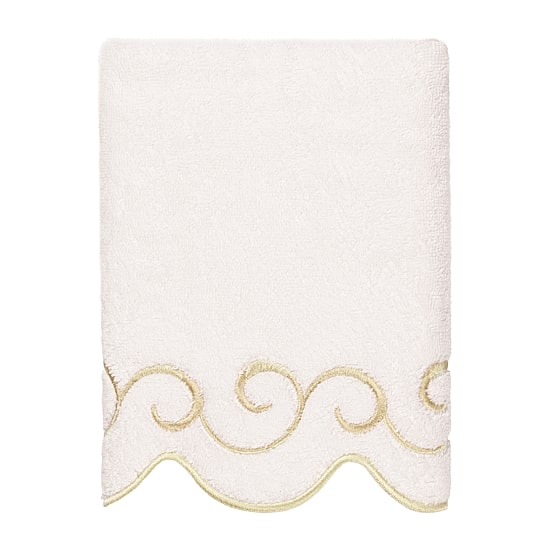 Linum Home Textiles Simplicity Scallop 3-pc. Quick Dry Bath Towel Set
