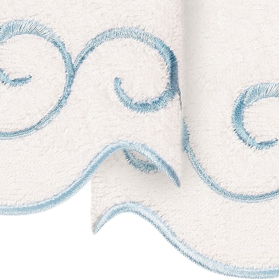 Linum Home Textiles Simplicity Scallop 2-pc. Fingertip Towel