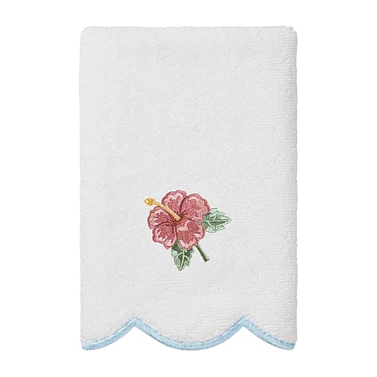 Linum Home Textiles Maui Scallop 3-pc. Quick Dry Bath Towel Set