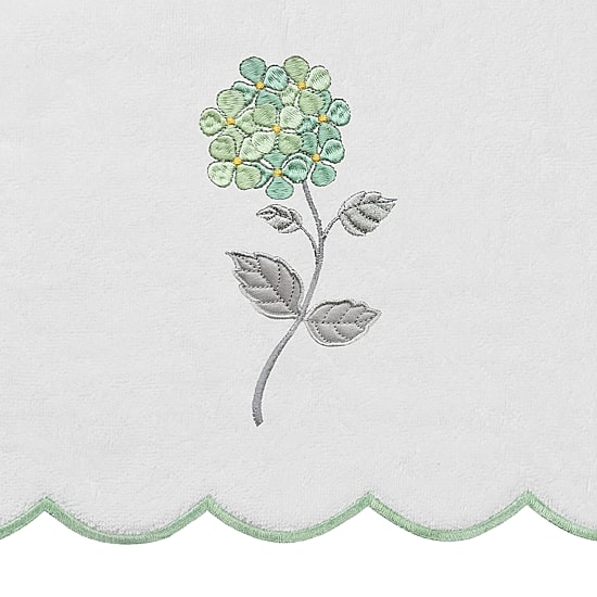 Linum Home Textiles Hydea Scallop 6-pc. Quick Dry Bath Towel Set