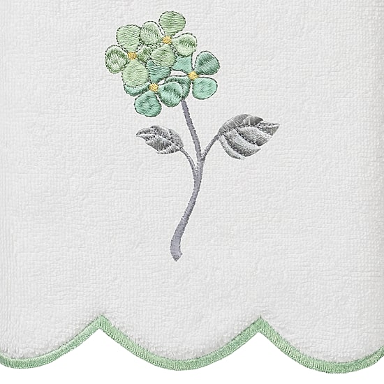 Linum Home Textiles Hydea Scallop 6-pc. Quick Dry Bath Towel Set