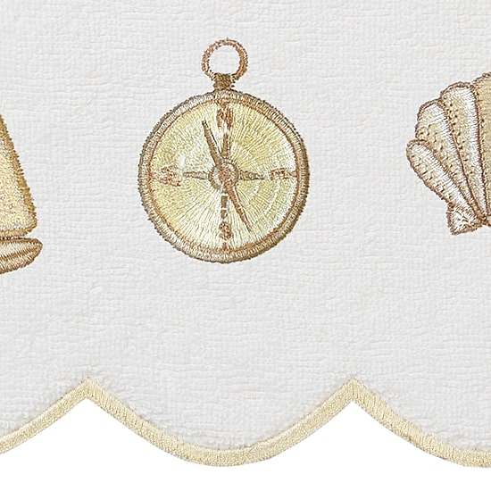 Linum Home Textiles Sea Joy Scallop 3-pc. Quick Dry Bath Towel Set