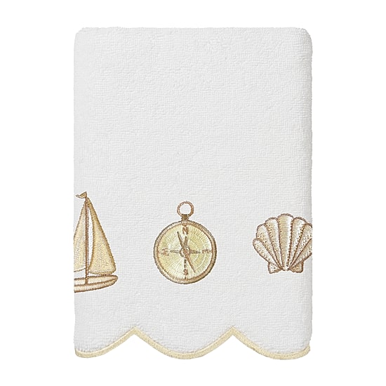 Linum Home Textiles Sea Joy Scallop 3-pc. Quick Dry Bath Towel Set