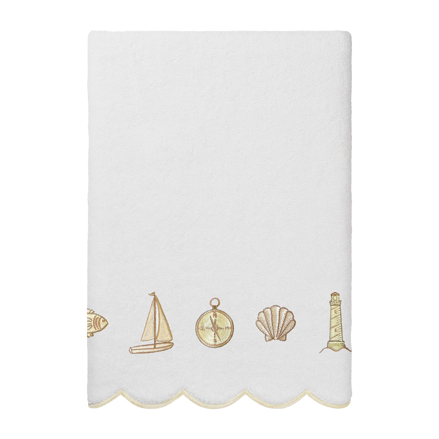 Linum Home Textiles Sea Joy Scallop 6-pc. Quick Dry Bath Towel Set