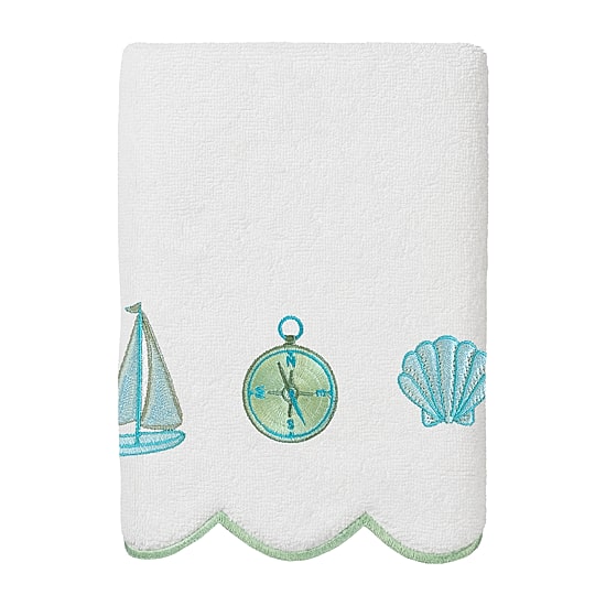 Linum Home Textiles Sea Joy Scallop 6-pc. Quick Dry Bath Towel Set