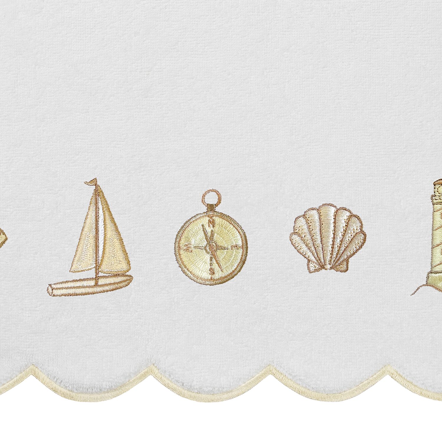 Linum Home Textiles Sea Joy Scallop 6-pc. Quick Dry Bath Towel Set