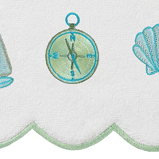 Linum Home Textiles Sea Joy Scallop 6-pc. Quick Dry Bath Towel Set