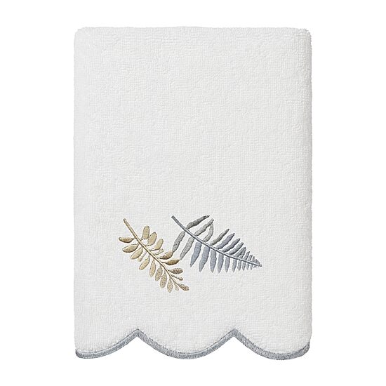 Linum Home Textiles Fern Toss Scallop 6-pc. Quick Dry Bath Towel Set