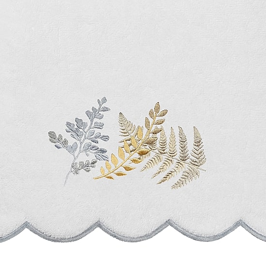 Linum Home Textiles Fern Toss Scallop 6-pc. Quick Dry Bath Towel Set