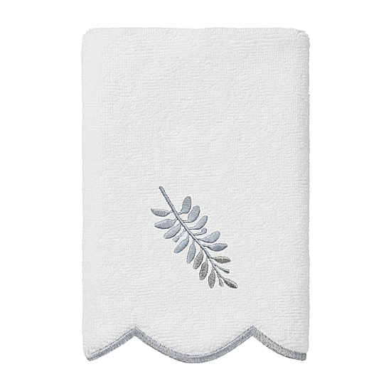Linum Home Textiles Fern Toss Scallop 6-pc. Quick Dry Bath Towel Set