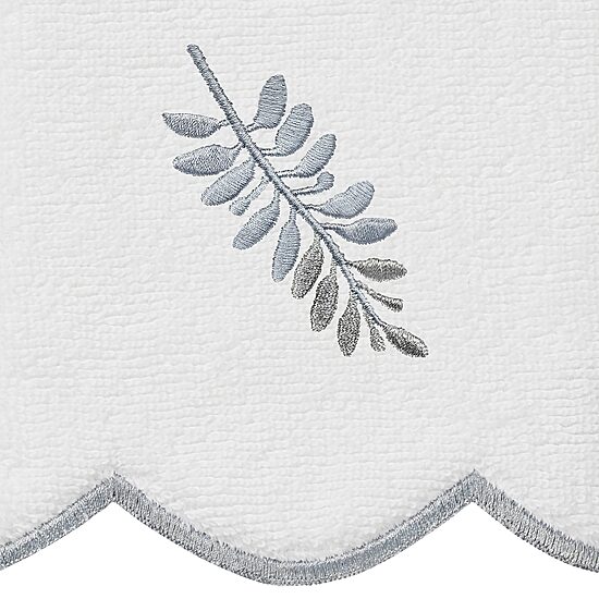 Linum Home Textiles Fern Toss Scallop 6-pc. Quick Dry Bath Towel Set