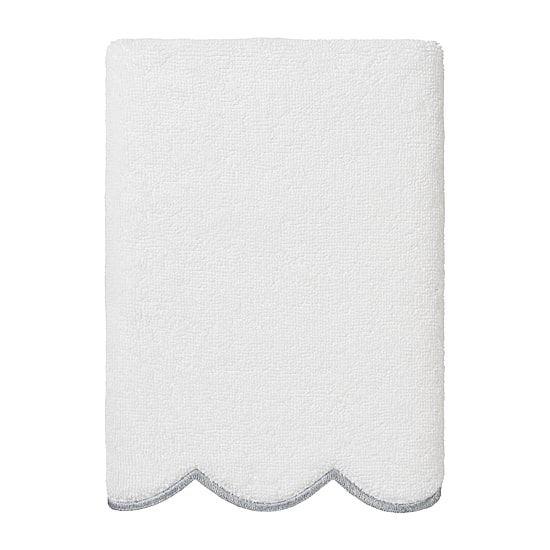 Linum Home Textiles Adornia Scallop 6-pc. Quick Dry Bath Towel Set