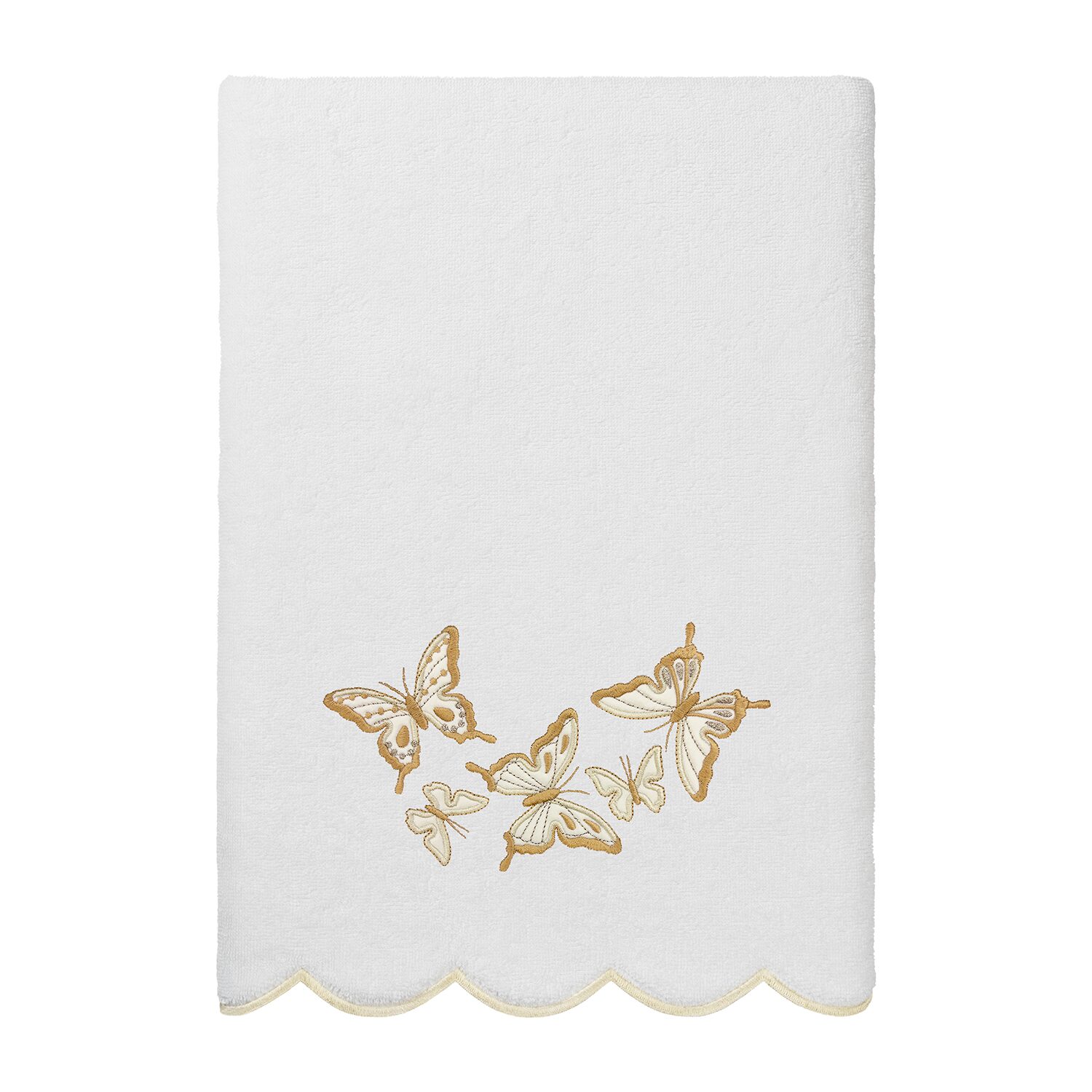 Linum Home Textiles Britney Scallop 6-pc. Quick Dry Bath Towel Set