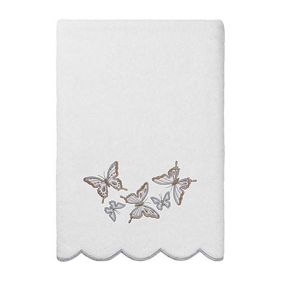 Linum Home Textiles Britney Scallop 6-pc. Quick Dry Bath Towel Set