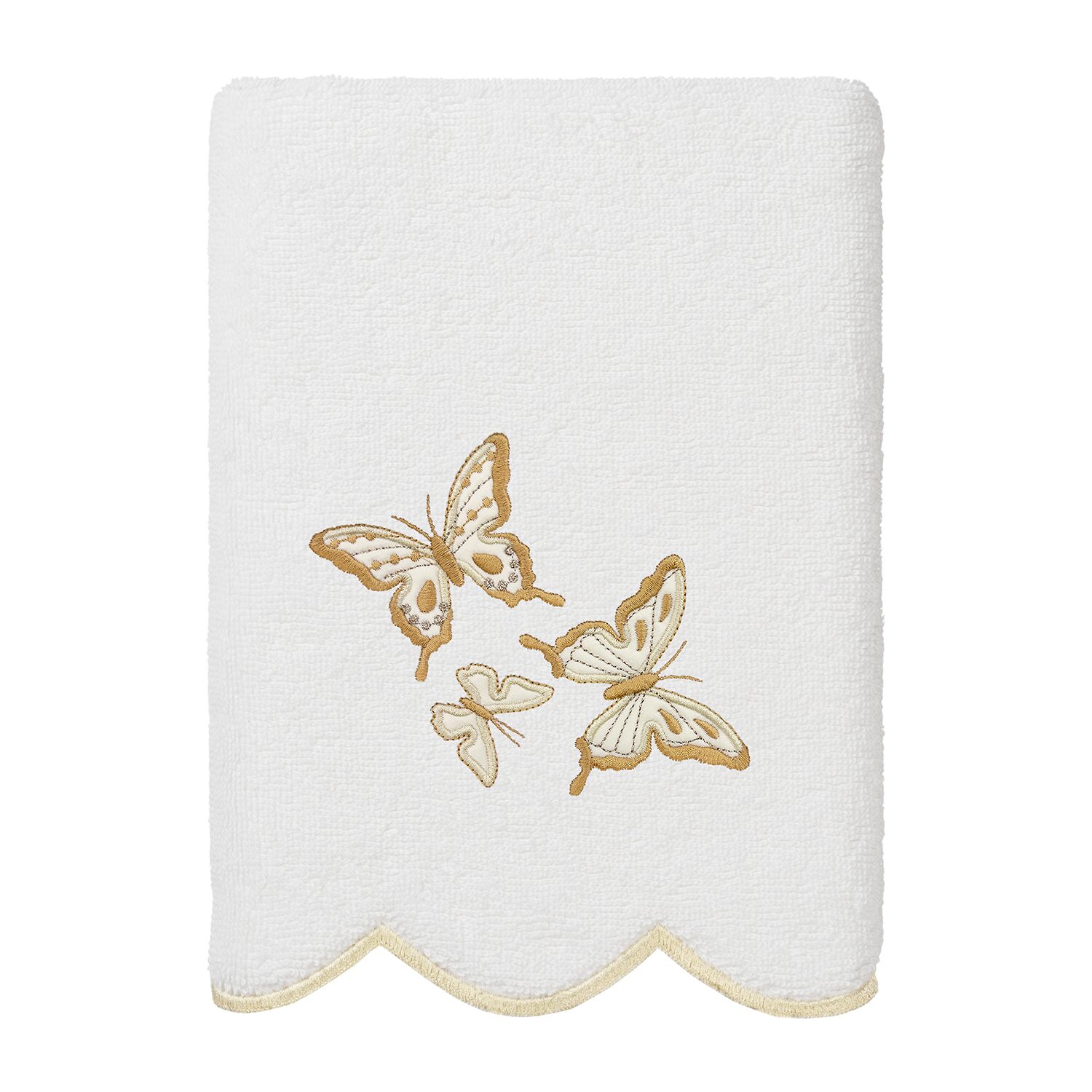 Linum Home Textiles Britney Scallop 6-pc. Quick Dry Bath Towel Set