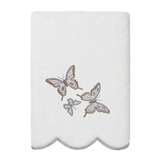 Linum Home Textiles Britney Scallop 6-pc. Quick Dry Bath Towel Set