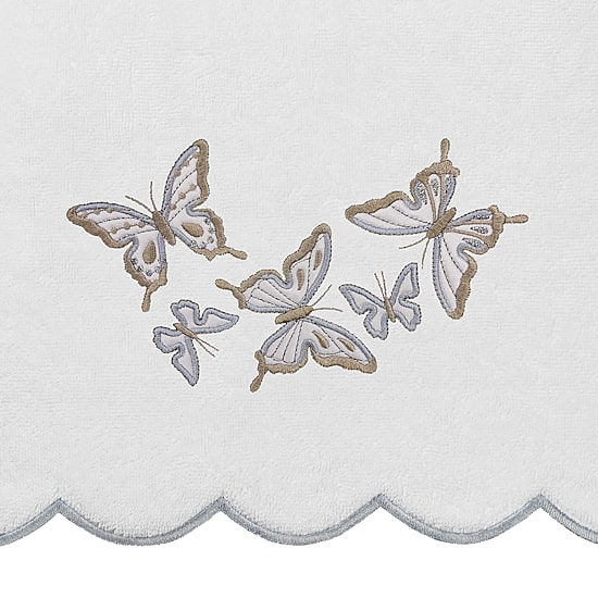 Linum Home Textiles Britney Scallop 6-pc. Quick Dry Bath Towel Set