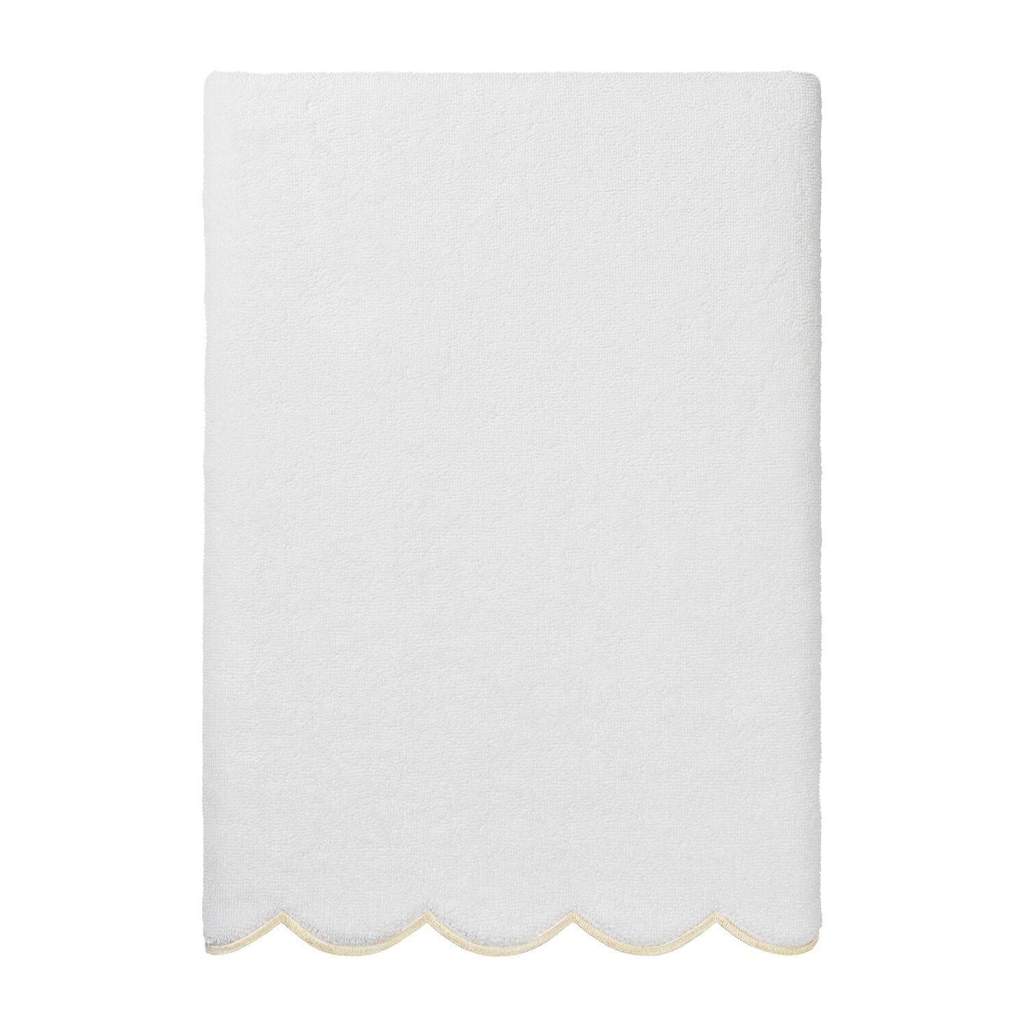 Linum Home Textiles Adornia Scallop 3-pc. Quick Dry Bath Towel Set