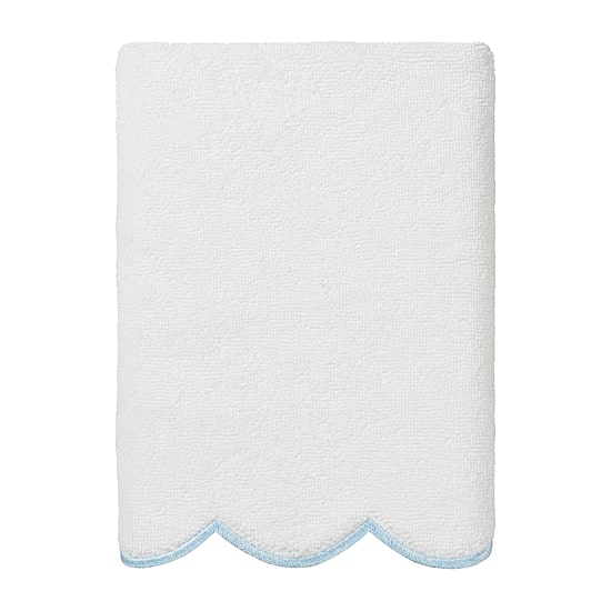 Linum Home Textiles Adornia Scallop 3-pc. Quick Dry Bath Towel Set