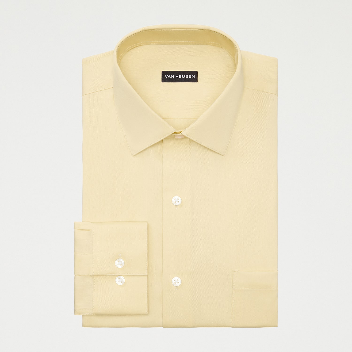 Van Heusen Ultra Flex Big and Tall Mens Regular Fit Stretch Fabric Wrinkle Free Long Sleeve Dress Shirt