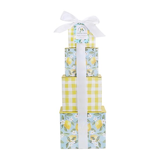 Alder Creek Lemon Blooms Tower Easter Food Set