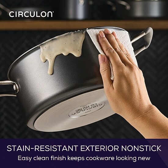 Circulon A1 Series with Scratch Defense 5-qt. Dutch Oven