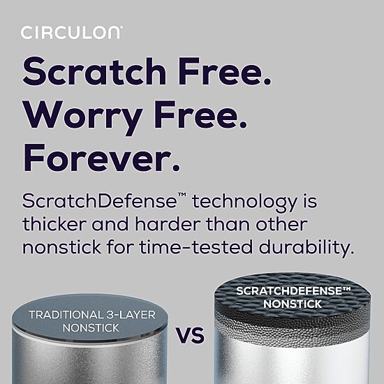 Circulon A1 Series with Scratch Defense 5-qt. Dutch Oven