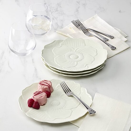 Lenox Butterfly Meadow 4-pc. Porcelain Appetizer Plate