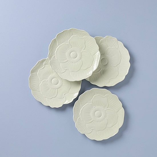 Lenox Butterfly Meadow 4-pc. Porcelain Appetizer Plate