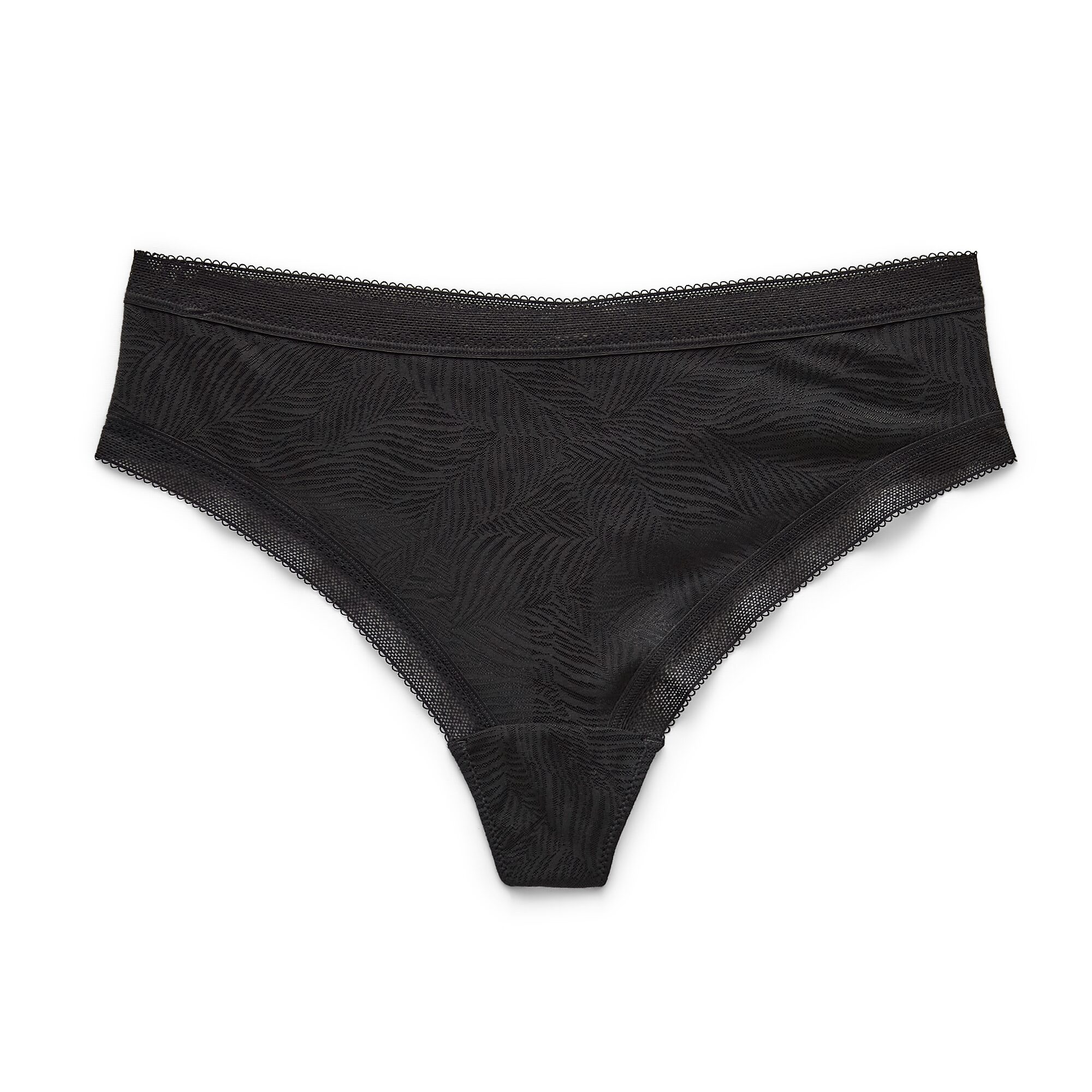 Ambrielle Smooth Lace Thong Panty
