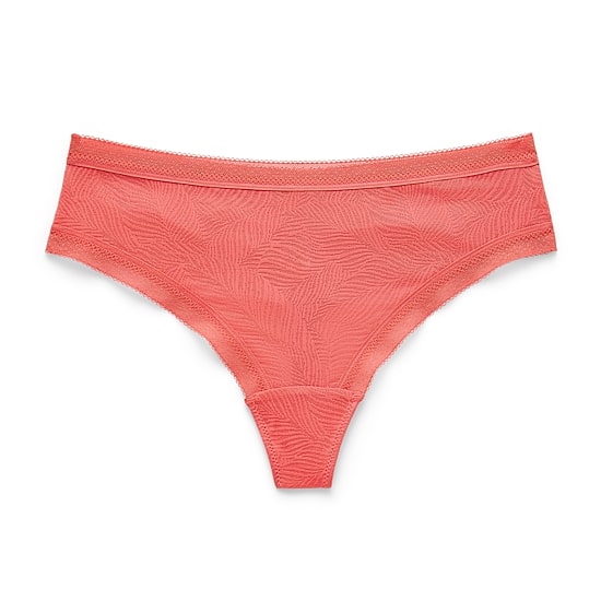 Ambrielle Smooth Lace Thong Panty