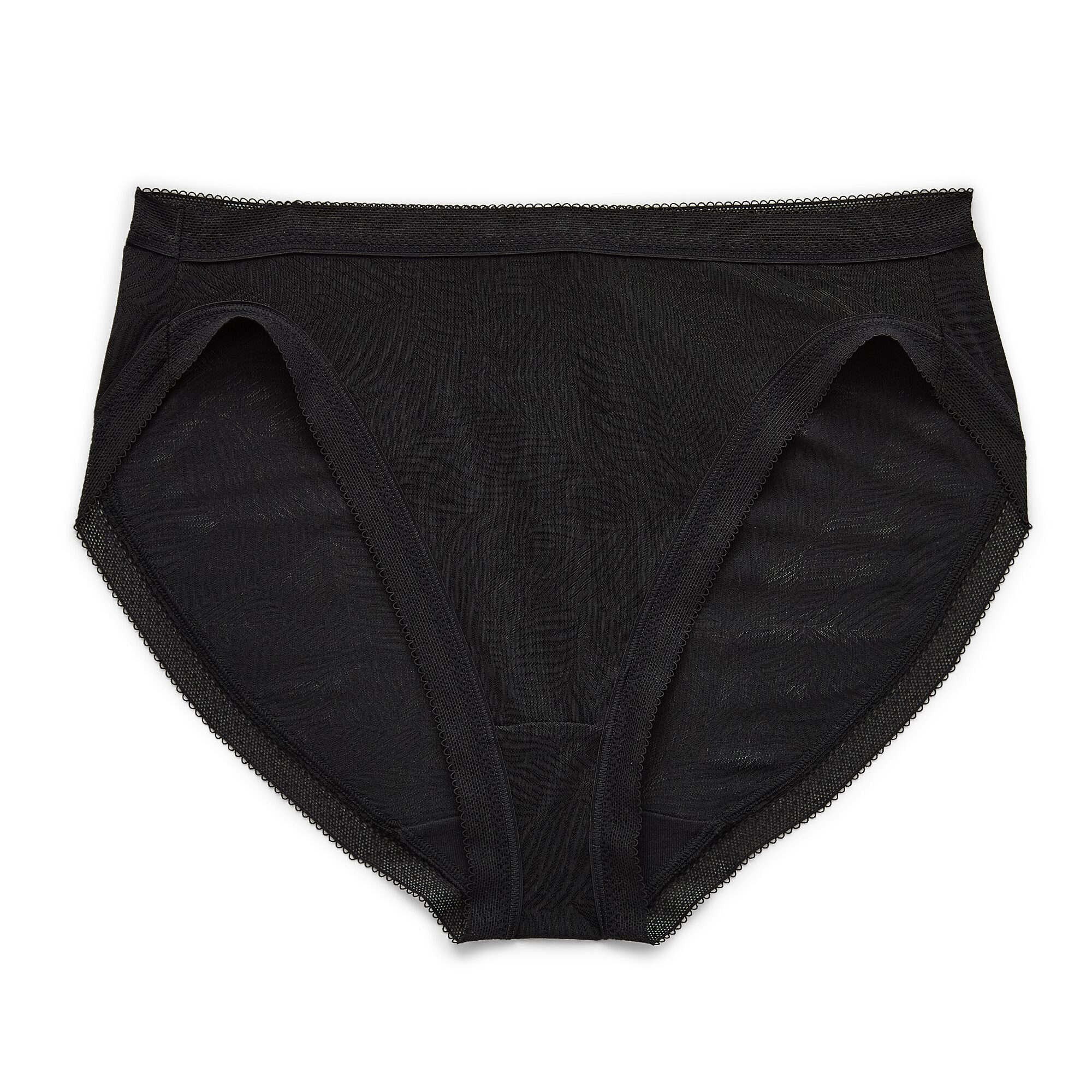 Ambrielle Smooth Lace Hicut Panty