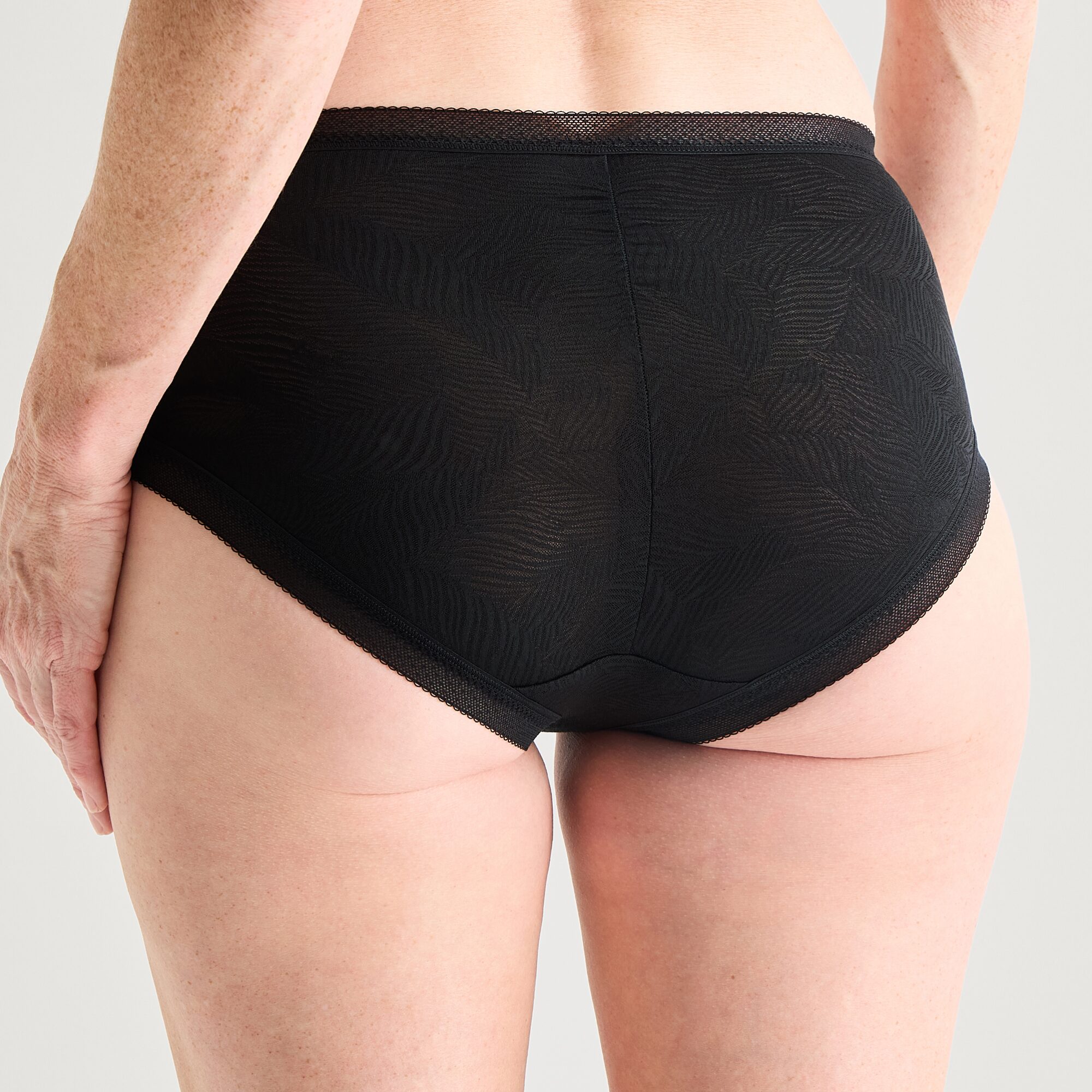 Ambrielle Smooth Lace Brief Panty