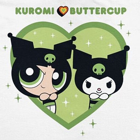 Jersey Little & Big Kid Girls V Neck Hello Kitty Powerpuff Girls Short Sleeve Jersey