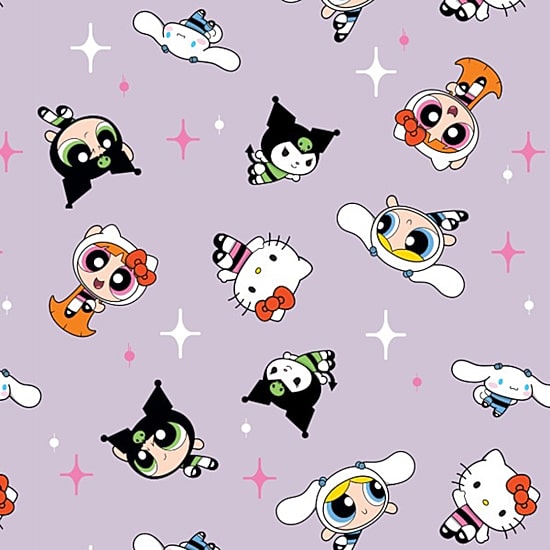 Little & Big Kid Girls Sleeveless Hello Kitty Powerpuff Girls A-Line Dress