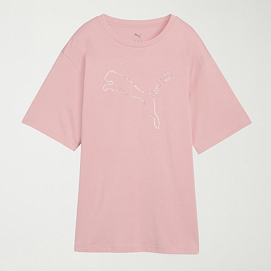 PUMA Womens Crew Neck Short Sleeve Active T-Shirt