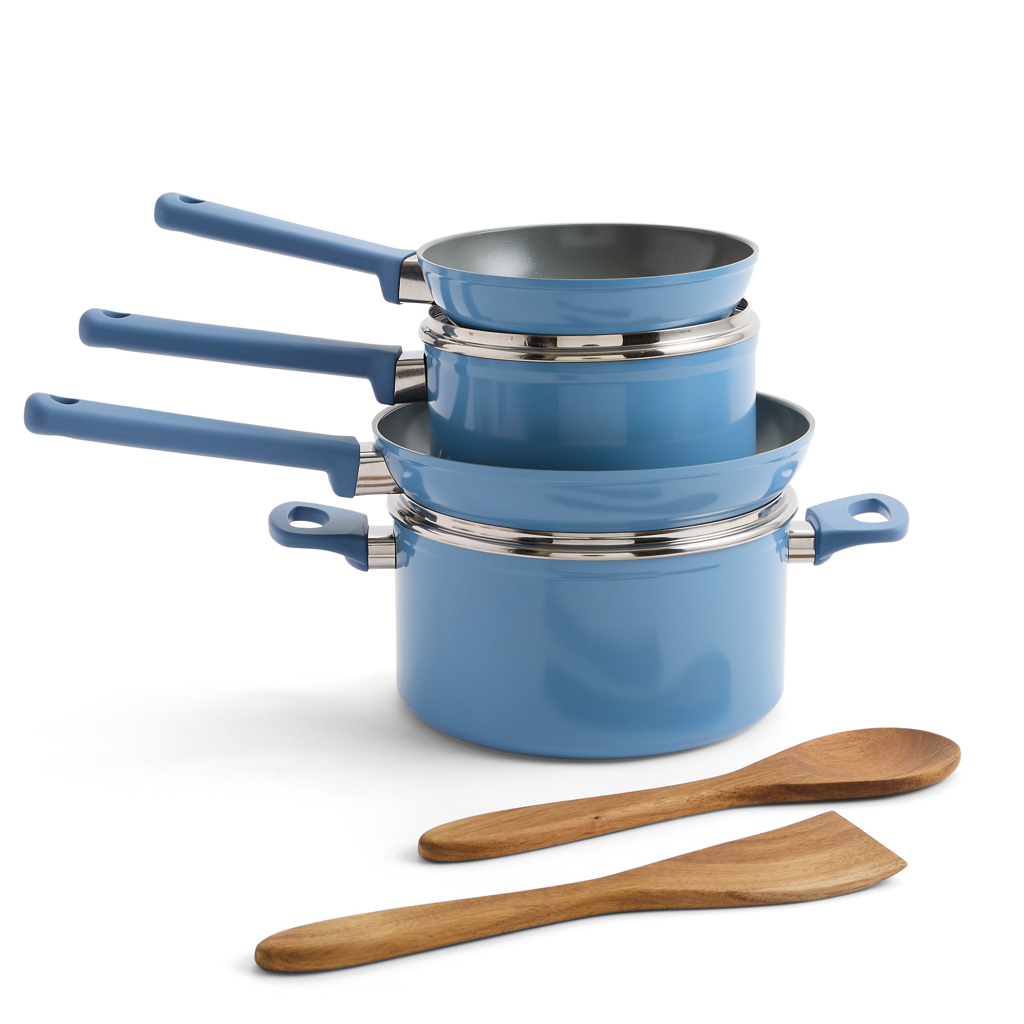 Cooks Ceramic 8-pc. Cookware Set