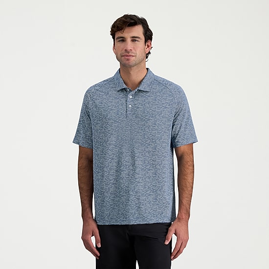 Haggar Raglan Mens Regular Fit Short Sleeve Polo Shirt