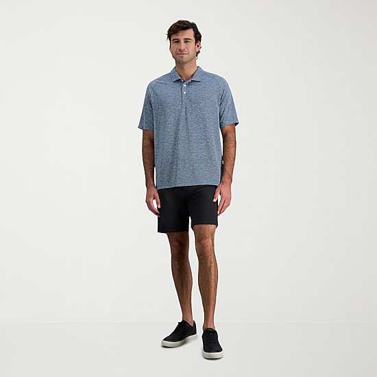 Haggar Raglan Mens Regular Fit Short Sleeve Polo Shirt