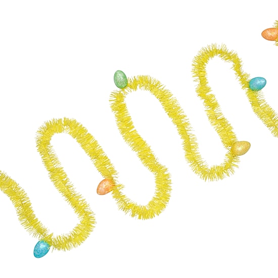 Northlight 25ft Yellow With Eggs Easter Indoor Outdoor Garland