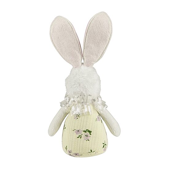 Northlight 11" Spring Floral Bunny Easter Figurine